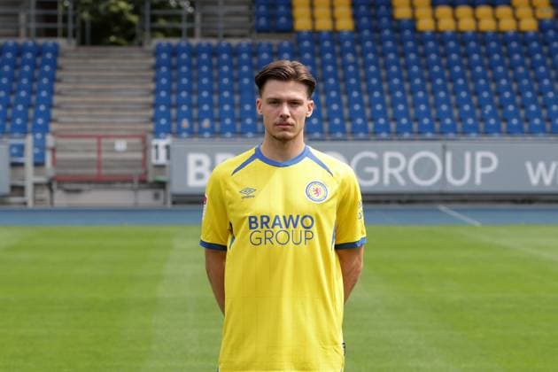 Sidney Raebiger ; Eintracht Braunschweig; 2.BL, Portraettermin 2025 2026