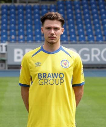 Sidney Raebiger ; Eintracht Braunschweig; 2.BL, Portraettermin 2025 2026