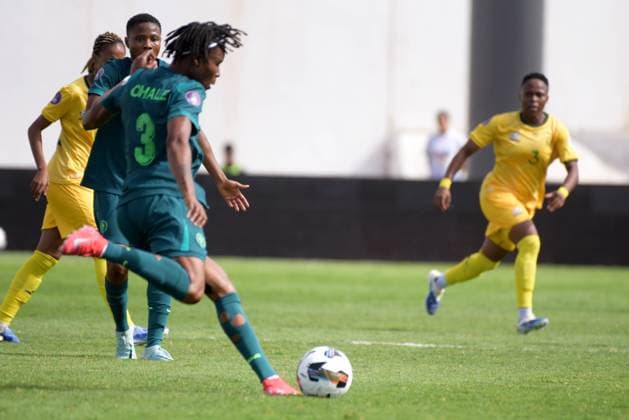 CASABLANCA, MOROCCO - JULY 20: Osinachi Ohale of Nigeria during the 2025 Women s Africa Cup of Nations (WAFCON) Semi Finals match between Nigeria and South Africa at Stade Larbi Zaouli on July 20, 2025 in Casablanca, Morocco. Photo by Mansa Ayoola Copyright: xx