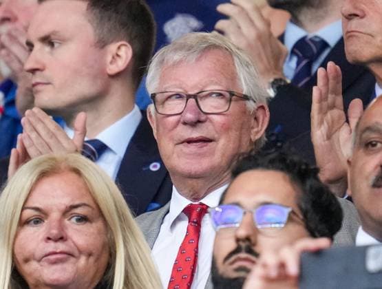 Sir Alex Ferguson in the Ibrox Directors Box. Rangers v Panathinaikos, UEFA Champions League, 2nd Qualifying Round, Football, Ibrox Stadium, Glasgow, UK - 22 Jul 2025Glasgow Ibrox Stadium United Kingdom EDITORIAL USE ONLY No use with unauthorised audio, video, data, fixture lists, club league logos or live services. Online in-match use limited to 120 images, no video emulation. No use in betting, games or single club league player publications.  Copyright: xStuartxWallace Shutterstockx 15409267t