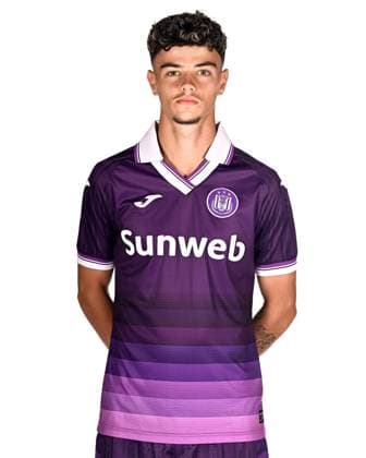 RSC Anderlecht Media Activities 22 07 2025 NEERPEDE, BELGIUM - JULY 22 : Degreef Tristan midfielder of RSC Anderlecht pictured during a photoshoot during the RSC Anderlecht mediaday ahead of the Jupiler Pro League 2025-2026 season on July 22, 2025 in Neerpede, Belgium, 22 07 2025  Copyright: xTomasxSiskx
