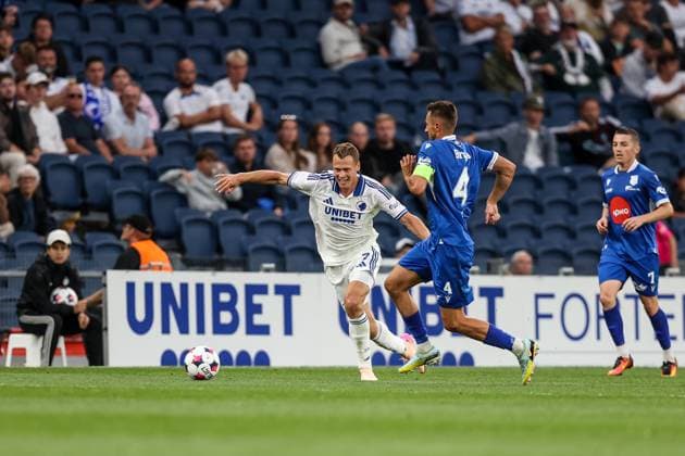FC Copenhagen v FC Drita, UEFA Champions League qualification football, Copenhagen, Denmark Copenhagen, Denmark. 22nd, July 2025. Viktor Claesson (7) of FC Copenhagen seen during the UEFA Champions League qualification match between FC Copenhagen and FC Drita at Parken in Copenhagen. Denmark, Copenhagen  Copyright: xGonzalesxPhoto RunexMathiesenx