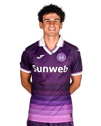 RSC Anderlecht Media Activities 22 07 2025 NEERPEDE, BELGIUM - JULY 22 : Leoni Theo midfielder of RSC Anderlecht pictured during a photoshoot during the RSC Anderlecht mediaday ahead of the Jupiler Pro League 2025-2026 season on July 22, 2025 in Neerpede, Belgium, 22 07 2025  Copyright: xTomasxSiskx