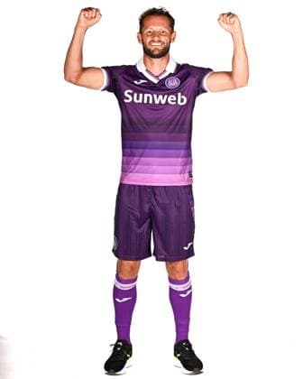 RSC Anderlecht Media Activities 22 07 2025 NEERPEDE, BELGIUM - JULY 22 : Rits Mats midfielder of RSC Anderlecht pictured during a photoshoot during the RSC Anderlecht mediaday ahead of the Jupiler Pro League 2025-2026 season on July 22, 2025 in Neerpede, Belgium, 22 07 2025  Copyright: xTomasxSiskx