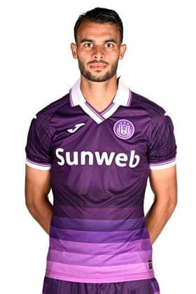 RSC Anderlecht Media Activities 22 07 2025 NEERPEDE, BELGIUM - JULY 22 : Llansana Enric midfielder of RSC Anderlecht pictured during a photoshoot during the RSC Anderlecht mediaday ahead of the Jupiler Pro League 2025-2026 season on July 22, 2025 in Neerpede, Belgium, 22 07 2025  Copyright: xTomasxSiskx