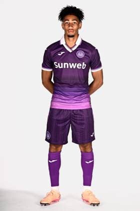 RSC Anderlecht Media Activities 22 07 2025 NEERPEDE, BELGIUM - JULY 22 : Saliba Nathan midfielder of RSC Anderlecht pictured during a photoshoot during the RSC Anderlecht mediaday ahead of the Jupiler Pro League 2025-2026 season on July 22, 2025 in Neerpede, Belgium, 22 07 2025  Copyright: xTomasxSiskx