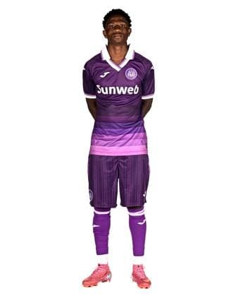 RSC Anderlecht Media Activities 22 07 2025 NEERPEDE, BELGIUM - JULY 22 : Kanate Ibrahim midfielder of RSC Anderlecht pictured during a photoshoot during the RSC Anderlecht mediaday ahead of the Jupiler Pro League 2025-2026 season on July 22, 2025 in Neerpede, Belgium, 22 07 2025  Copyright: xTomasxSiskx