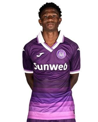RSC Anderlecht Media Activities 22 07 2025 NEERPEDE, BELGIUM - JULY 22 : Kanate Ibrahim midfielder of RSC Anderlecht pictured during a photoshoot during the RSC Anderlecht mediaday ahead of the Jupiler Pro League 2025-2026 season on July 22, 2025 in Neerpede, Belgium, 22 07 2025  Copyright: xTomasxSiskx