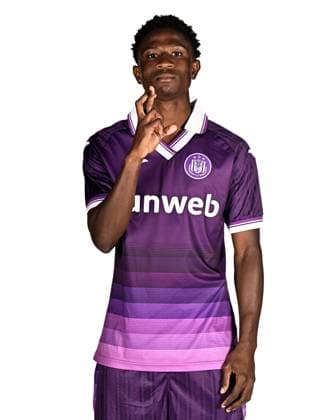 RSC Anderlecht Media Activities 22 07 2025 NEERPEDE, BELGIUM - JULY 22 : Kanate Ibrahim midfielder of RSC Anderlecht pictured during a photoshoot during the RSC Anderlecht mediaday ahead of the Jupiler Pro League 2025-2026 season on July 22, 2025 in Neerpede, Belgium, 22 07 2025  Copyright: xTomasxSiskx