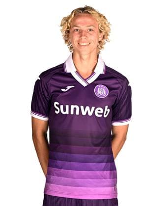 RSC Anderlecht Media Activities 22 07 2025 NEERPEDE, BELGIUM - JULY 22 : Vroninks Basile defender of RSC Anderlecht pictured during a photoshoot during the RSC Anderlecht mediaday ahead of the Jupiler Pro League 2025-2026 season on July 22, 2025 in Neerpede, Belgium, 22 07 2025  Copyright: xTomasxSiskx