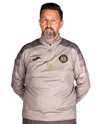 RSC Anderlecht Media Activities 22 07 2025 NEERPEDE, BELGIUM - JULY 22 : Hasi Besnik head coach of RSC Anderlecht pictured during a photoshoot during the RSC Anderlecht mediaday ahead of the Jupiler Pro League 2025-2026 season on July 22, 2025 in Neerpede, Belgium, 22 07 2025  Copyright: xTomasxSiskx
