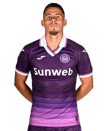 RSC Anderlecht Media Activities 22 07 2025 NEERPEDE, BELGIUM - JULY 22 : Hazard Thorgan midfielder of RSC Anderlecht pictured during a photoshoot during the RSC Anderlecht mediaday ahead of the Jupiler Pro League 2025-2026 season on July 22, 2025 in Neerpede, Belgium, 22 07 2025  Copyright: xTomasxSiskx