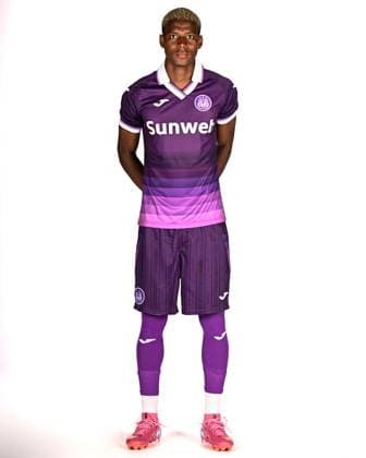 RSC Anderlecht Media Activities 22 07 2025 NEERPEDE, BELGIUM - JULY 22 : Angulo Nilson midfielder of RSC Anderlecht pictured during a photoshoot during the RSC Anderlecht mediaday ahead of the Jupiler Pro League 2025-2026 season on July 22, 2025 in Neerpede, Belgium, 22 07 2025  Copyright: xTomasxSiskx