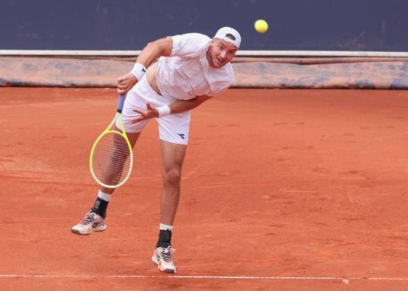 Jan-Lennard Struff (GER), Herren Einzel, Men s Singles Tennis - Generali Open Kitzbuehel 2025 - ATP, Tennis Herren 250 - Kitzbuehler Tennis Club - Kitzbuehel - Tirol - Oesterreich - 22 July 2025. Copyright: xJuergenxHasenkopfx
