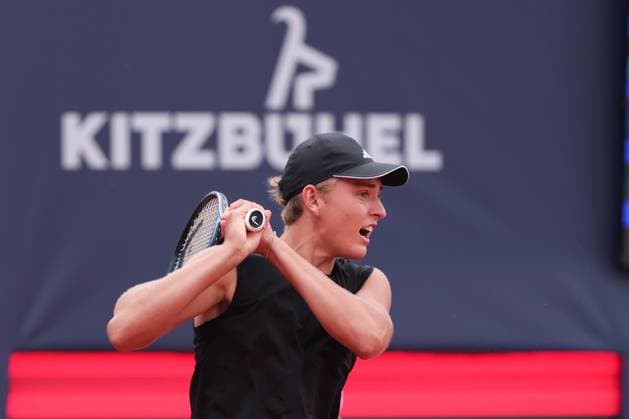 Justin Engel (GER), Herren Einzel, Gentlemen s Singles Tennis - Generali Open Kitzbuehel 2025 - ATP, Tennis Herren 250 - Kitzbuehler Tennis Club - Kitzbuehel - Tirol - Oesterreich - 22 July 2025. Copyright: xJuergenxHasenkopfx