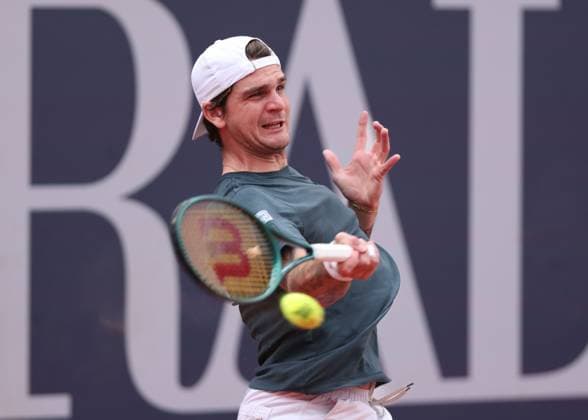 Thiago Seyboth Wild (BRA), Herren Einzel, Gentlemen s Singles Tennis - Generali Open Kitzbuehel 2025 - ATP, Tennis Herren 250 - Kitzbuehler Tennis Club - Kitzbuehel - Tirol - Oesterreich - 22 July 2025. Copyright: xJuergenxHasenkopfx