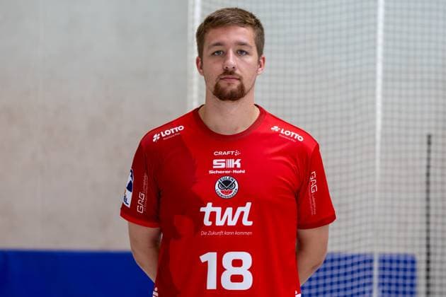Leon Hein (Eulen Ludwigshafen, 2. HBL, Saison 2025 2026) Copyright: xUdoxHerrmannx