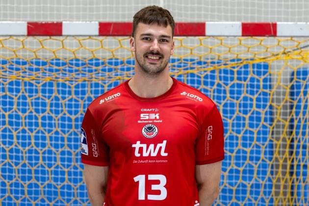 Rene Zobel (Eulen Ludwigshafen, 2. HBL, Saison 2025 2026) Copyright: xUdoxHerrmannx