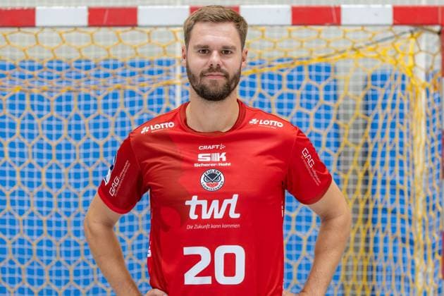 Alexander Falk (Eulen Ludwigshafen, 2. HBL, Saison 2025 2026) Copyright: xUdoxHerrmannx