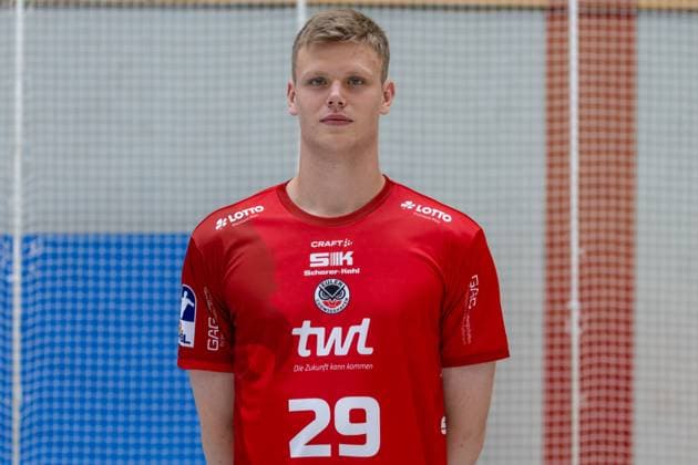 Friedrich Schmitt (Eulen Ludwigshafen, 2. HBL, Saison 2025 2026) Copyright: xUdoxHerrmannx