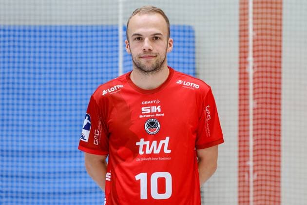 Vincent Bülow (Eulen Ludwigshafen, 2. HBL, Saison 2025 2026) Copyright: xUdoxHerrmannx