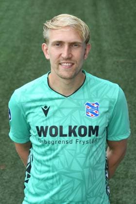 2025-07-22 SC Heerenveen - Photocall HEERENVEEN, NETHERLANDS - JULY 22: Jan Bekkema during a Photocall of SC Heerenveen at Abe Lenstra Stadion on July 22, 2025 in Heerenveen, Netherlands. Heerenveen Abe Lenstra Stadion Netherlands Content not available for redistribution in The Netherlands directly or indirectly through any third parties. Copyright: xMartinxdexJongx
