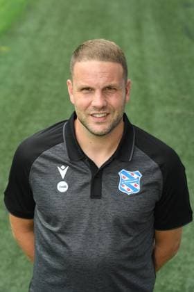 2025-07-22 SC Heerenveen - Photocall HEERENVEEN, NETHERLANDS - JULY 22: Joey van den Berg during a Photocall of SC Heerenveen at Abe Lenstra Stadion on July 22, 2025 in Heerenveen, Netherlands. Heerenveen Abe Lenstra Stadion Netherlands Content not available for redistribution in The Netherlands directly or indirectly through any third parties. Copyright: xMartinxdexJongx