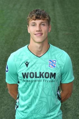 2025-07-22 SC Heerenveen - Photocall HEERENVEEN, NETHERLANDS - JULY 22: Bernt Klaverboer during a Photocall of SC Heerenveen at Abe Lenstra Stadion on July 22, 2025 in Heerenveen, Netherlands. Heerenveen Abe Lenstra Stadion Netherlands Content not available for redistribution in The Netherlands directly or indirectly through any third parties. Copyright: xMartinxdexJongx