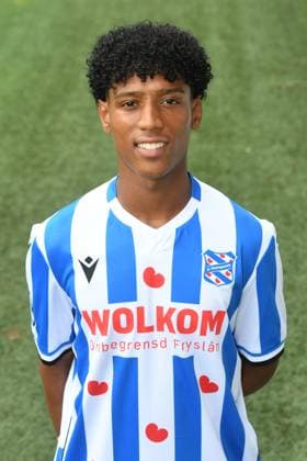 2025-07-22 SC Heerenveen - Photocall HEERENVEEN, NETHERLANDS - JULY 22: Jermaine Rijssel during a Photocall of SC Heerenveen at Abe Lenstra Stadion on July 22, 2025 in Heerenveen, Netherlands. Heerenveen Abe Lenstra Stadion Netherlands Content not available for redistribution in The Netherlands directly or indirectly through any third parties. Copyright: xMartinxdexJongx