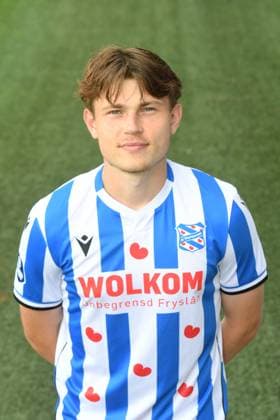 2025-07-22 SC Heerenveen - Photocall HEERENVEEN, NETHERLANDS - JULY 22: Nikolai Hopland during a Photocall of SC Heerenveen at Abe Lenstra Stadion on July 22, 2025 in Heerenveen, Netherlands. Heerenveen Abe Lenstra Stadion Netherlands Content not available for redistribution in The Netherlands directly or indirectly through any third parties. Copyright: xMartinxdexJongx