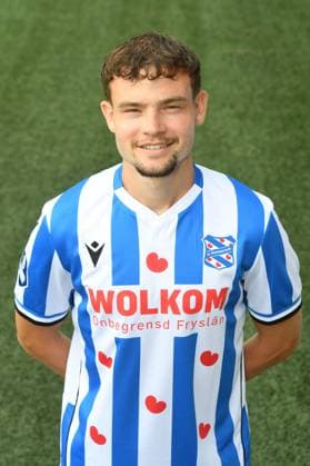 2025-07-22 SC Heerenveen - Photocall HEERENVEEN, NETHERLANDS - JULY 22: Jacob Trenskow during a Photocall of SC Heerenveen at Abe Lenstra Stadion on July 22, 2025 in Heerenveen, Netherlands. Heerenveen Abe Lenstra Stadion Netherlands Content not available for redistribution in The Netherlands directly or indirectly through any third parties. Copyright: xMartinxdexJongx