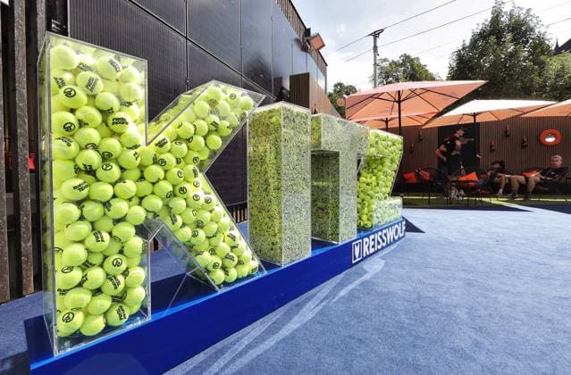TENNIS - ATP, Tennis Herren Generali Open 2025 KITZBUEHEL,AUSTRIA,23.JUL.25 - TENNIS - ATP World Tour, Generali Open. Image shows tennisballs.  GEPAxpictures xMatthiasxHauer