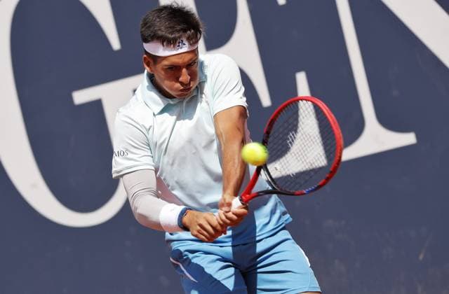 TENNIS - ATP, Tennis Herren Generali Open 2025 KITZBUEHEL,AUSTRIA,23.JUL.25 - TENNIS - ATP World Tour, Generali Open. Image shows Sebastian Baez (ARG).  GEPAxpictures xMatthiasxHauer