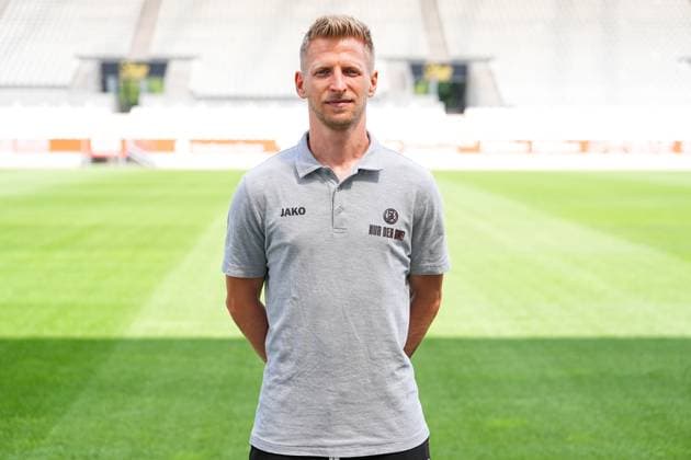 Dominik Ernst (Co-Trainer); Rot-Weiss Essen; 3.Liga, Porträttermin 2025 2026, 22.07.2025 Nordrhein-Westfahlen Deutschland