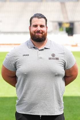 Alexander Dolls (Physiotherapeut); Rot-Weiss Essen; 3.Liga, Porträttermin 2025 2026, 22.07.2025 Nordrhein-Westfahlen Deutschland