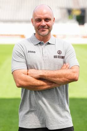 Matthias Gesenhues (Reha-Trainer); Rot-Weiss Essen; 3.Liga, Porträttermin 2025 2026, 22.07.2025 Nordrhein-Westfahlen Deutschland