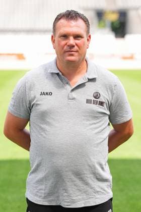 Uwe Koschinat (Cheftrainer); Rot-Weiss Essen; 3.Liga, Porträttermin 2025 2026, 22.07.2025 Nordrhein-Westfahlen Deutschland