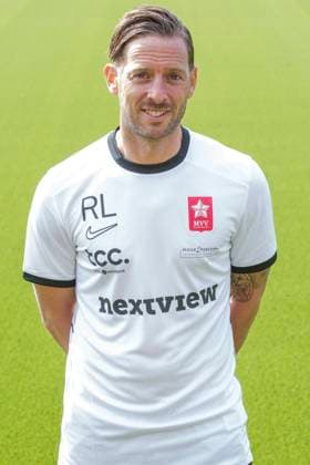 2025-07-23 MVV Maastricht - Photocall MAASTRICHT, NETHERLANDS - JULY 23: Remco Loeffen of MVV Maastricht during a Photocall of MVV Maastricht at Stadion De Geusselt on July 23, 2025 in Maastricht, Netherlands. Maastricht Stadion De Geusselt Netherlands Content not available for redistribution in The Netherlands directly or indirectly through any third parties. Copyright: xFrankxKerbuschx