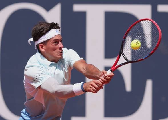 Sebastian Baez (ARG), Herren Einzel, Gentlemen s Singles Tennis - Generali Open Kitzbuehel 2025 - ATP, Tennis Herren 250 - Kitzbuehler Tennis Club - Kitzbuehel - Tirol - Oesterreich - 23 July 2025. Copyright: xJuergenxHasenkopfx