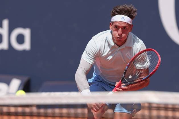 Sebastian Baez (ARG), Herren Einzel, Gentlemen s Singles Tennis - Generali Open Kitzbuehel 2025 - ATP, Tennis Herren 250 - Kitzbuehler Tennis Club - Kitzbuehel - Tirol - Oesterreich - 23 July 2025. Copyright: xJuergenxHasenkopfx