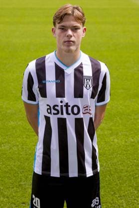 ALMELO, 22-07-2025 , Asito stadium , season 2025 2026 , Dutch Eredivisie football , Photocall Heracles Almelo , Diego van Oorschot (Heracles Almelo) Photocall Heracles Almelo  x30225261x Copyright: