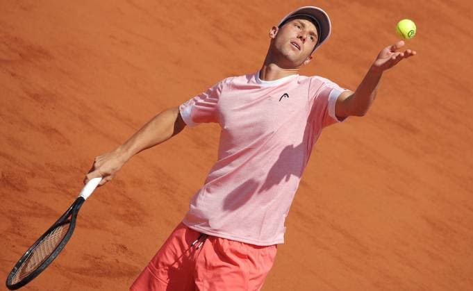 TENNIS - ATP, Tennis Herren Generali Open 2025 KITZBUEHEL,AUSTRIA,23.JUL.25 - TENNIS - ATP World Tour, Generali Open. Image shows Filip Misolic (AUT).  GEPAxpictures xMatthiasxHauer
