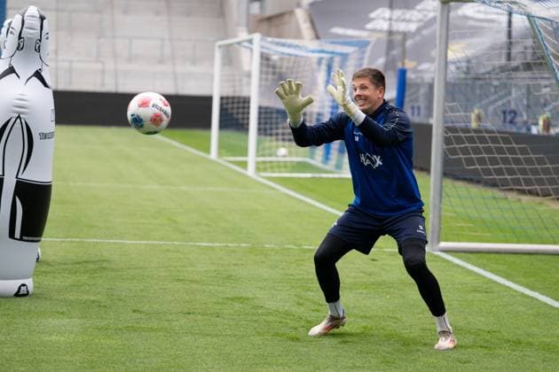 Alexander Brunst (SV Darmstadt 98, 30) beim Training, SV Darmstadt 98, Fussball, Saisoneröffnung mit Öffentlichen Training, 23.07.2025 SV Darmstadt 98, Fussball, Saisoneröffnung mit Öffentlichen Training, 23.07.2025 Darmstadt