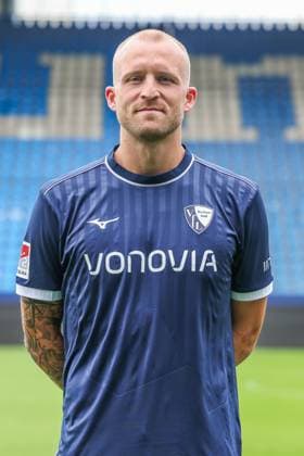 23.07.2025, Fussball, 2. Bundesliga, Saison 2025 2026, VfL Bochum, Philipp Hofmann (VfL Bochum) Bochum NRW NRW Deutschland xRHR-FOTO TRx Copyright: TimxRehbein RHR-FOTOx RHR-FOTO TR