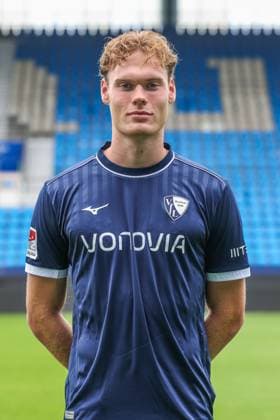 23.07.2025, Fussball, 2. Bundesliga, Saison 2025 2026, VfL Bochum, Mats Pannewig (VfL Bochum) Bochum NRW NRW Deutschland xRHR-FOTO TRx Copyright: TimxRehbein RHR-FOTOx RHR-FOTO TR
