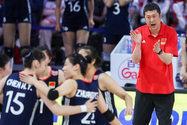 Women s Volleyball Nations League Finals 2025 Yong Zhao during the Woman™s Volleyball Nations League 2025 Quarter-finals match between Poland and China , at Atlas Arena in Lodz, Poland, on July 23, 2025. Lodz Poland  Copyright: xAndrzejxIwanczukx originalFilename:iwanczuk-womensvo250723_npdej.jpg
