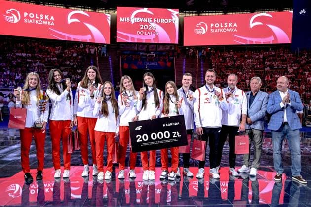 LODZ 23.07.2025 SIATKOWKA KOBIET LIGA NARODOW 2025 - MECZ CWIERCFINALOWY: POLSKA - CHINY --- WOMENS VOLLEYBALL NATIONS LEAGUE 2025 FINALS - QUARTERFINAL MATCH IN LODZ: POLAND - CHINA N Z REPREZENTACJA POLSKI SIATKOWKI REPREZENTACJA U-16 MACIEJ DOBROWOLSKI FOT. PAWEL PIOTROWSKI 400MM.PL NEWSPIX.PL --- newspix.pl 