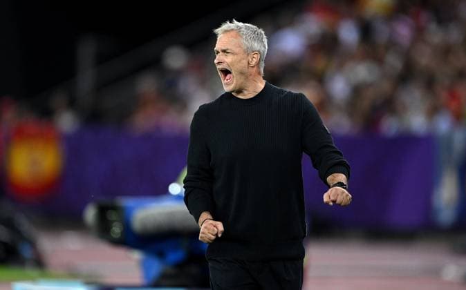 Fussball Frauen Euro 2025 Halbfinale 23.07.2025 Deutschland - Spanien Trainer Christian Wueck (Deutschland)