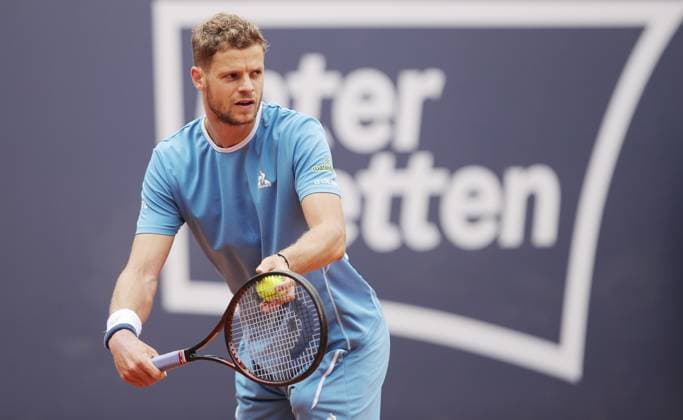 TENNIS - ATP, Tennis Herren Generali Open 2025 KITZBUEHEL,AUSTRIA,24.JUL.25 - TENNIS - ATP World Tour, Generali Open. Image shows Yannick Hanfmann (GER).  GEPAxpictures xMatthiasxHauer