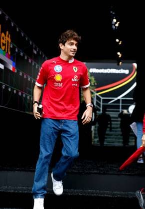 16 Charles Leclerc (MCO, Scuderia Ferrari HP), F1 Grand Prix of Belgium at Circuit de Spa-Francorchamps on July 24, 2025 in Spa-Francorchamps, Belgium. (Photo by HOCH ZWEI) Spa-Francorchamps Belgium